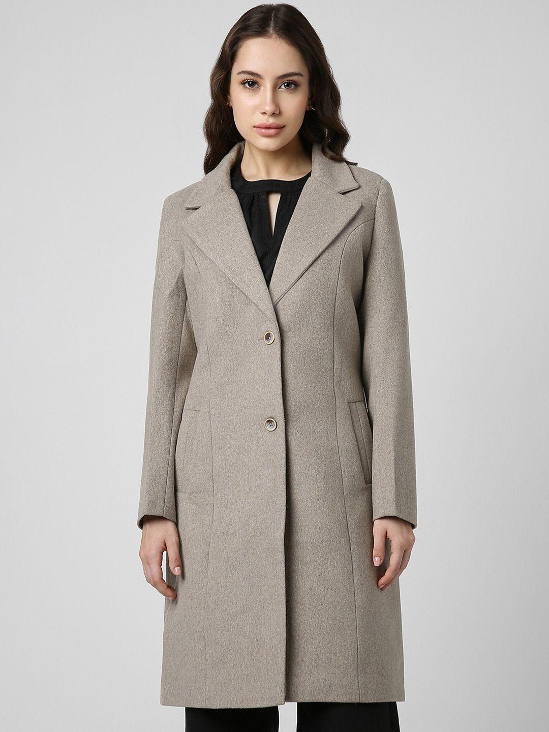 van heusen woman women grey longline tailored jacket