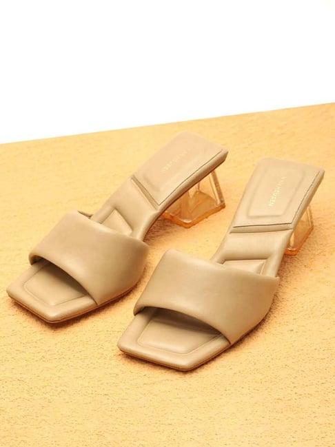 van heusen women's beige casual sandals