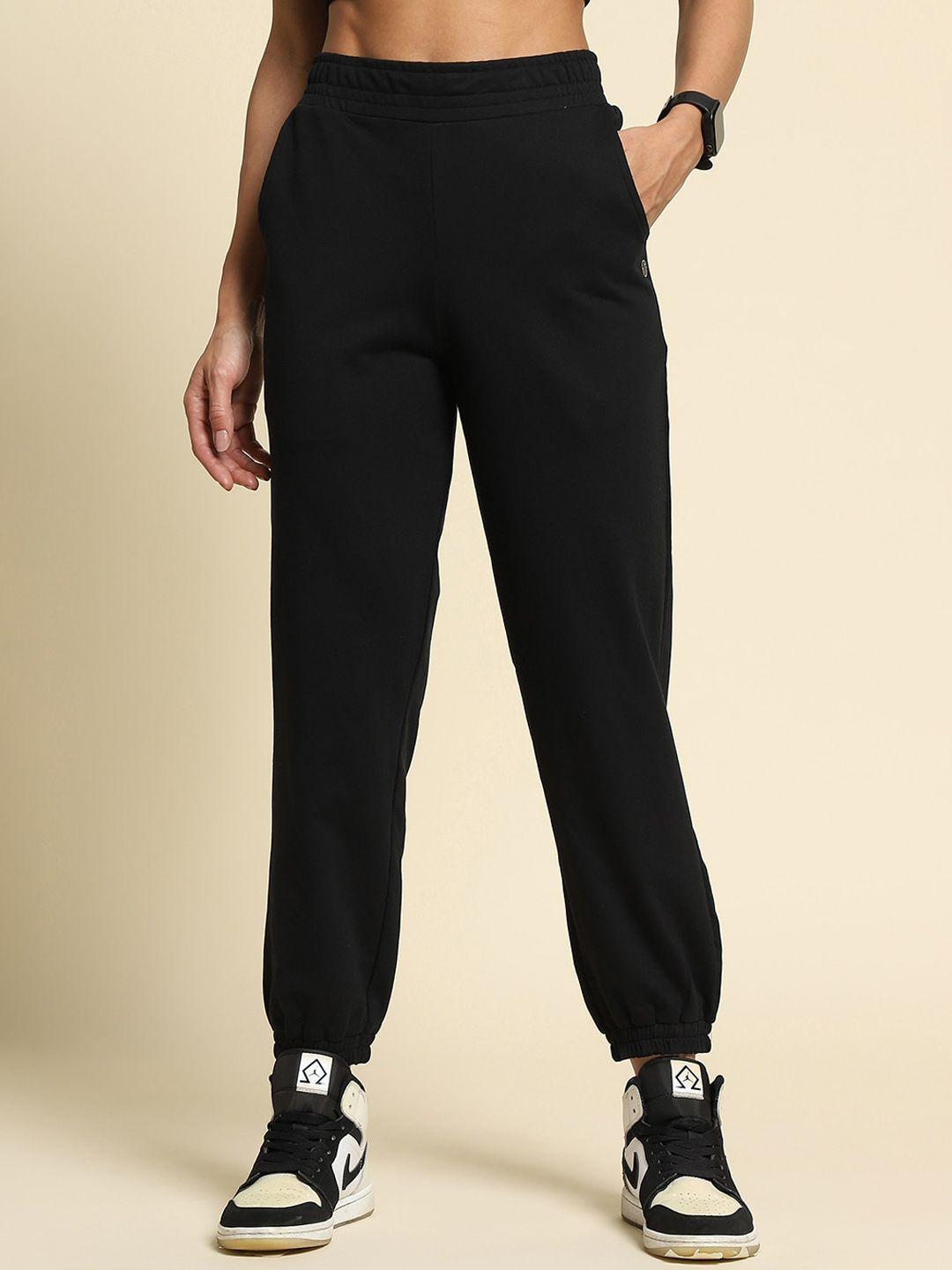 van heusen women mid-rise cotton joggers