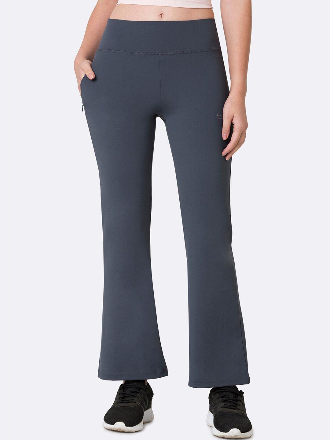 van heusen women mid rise straight-fit anti-bacterial track pant