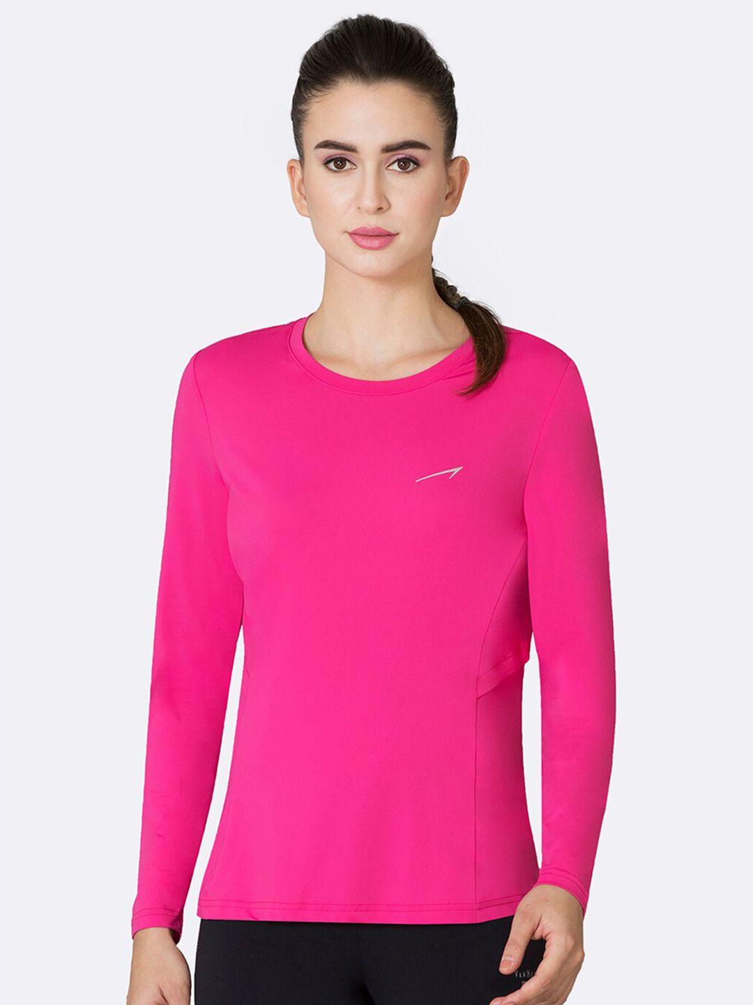 van heusen women pink t-shirt