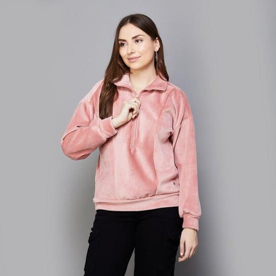 van heusen women ribbed sweatshirt