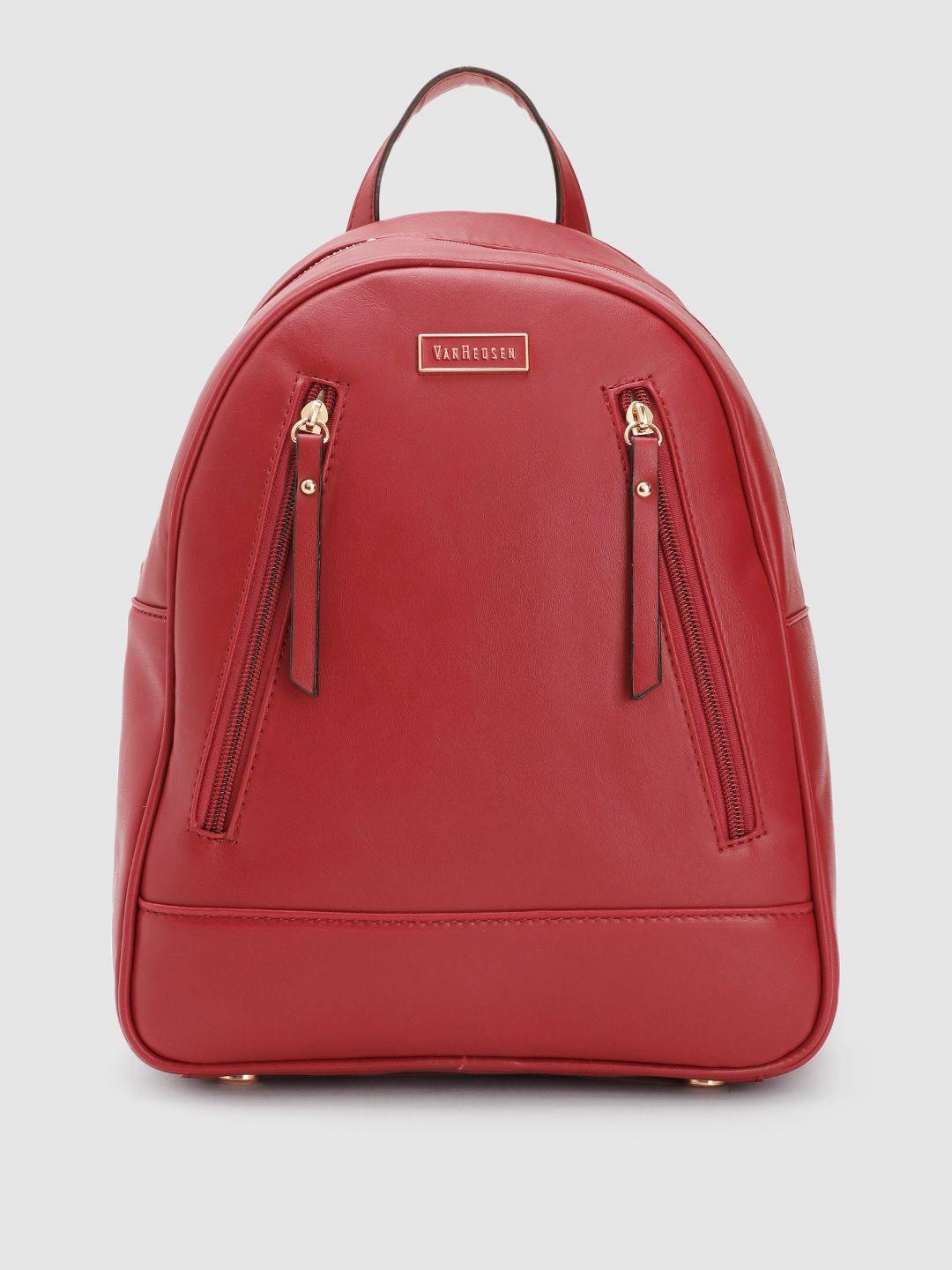 van heusen women zip detail backpack
