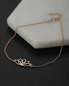 vana316 925 sterling silver gold-plated handcrafted anklet