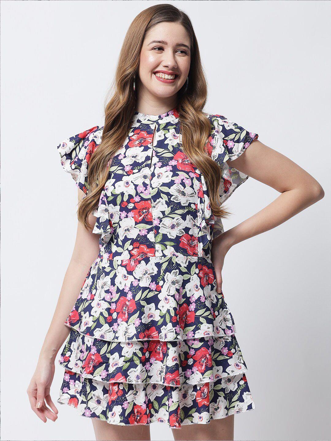 vanca eco multicoloured floral dress