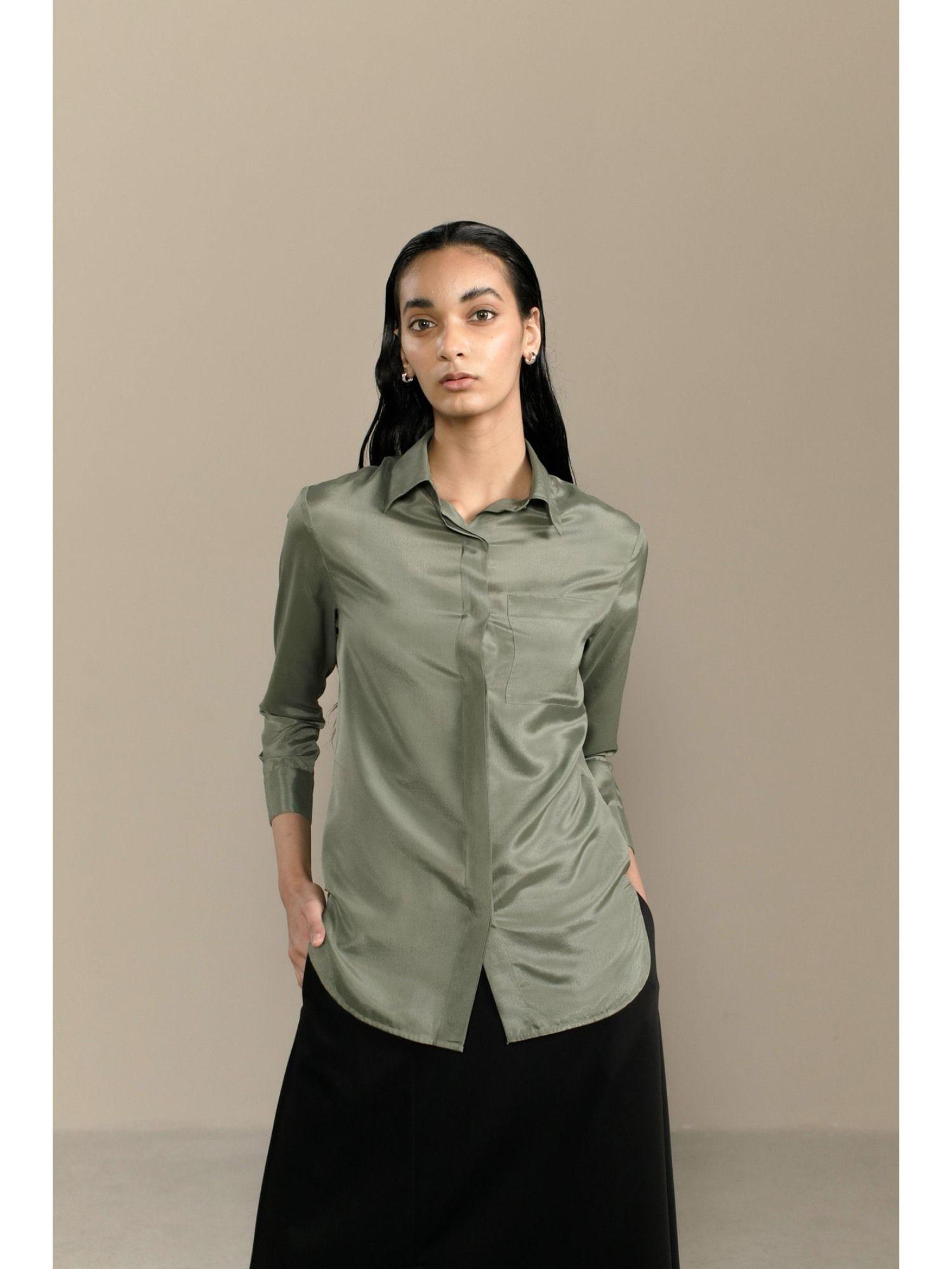 vanessa olive shirt