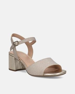 vanita chunky-heeled sandals with buckle closure