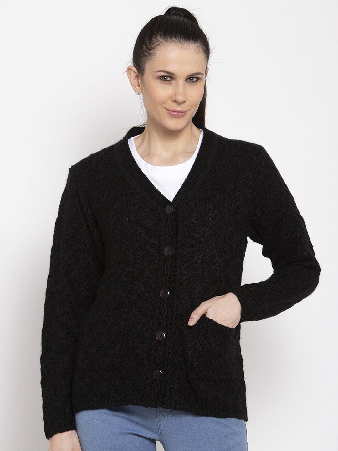 vanya women black cardigan