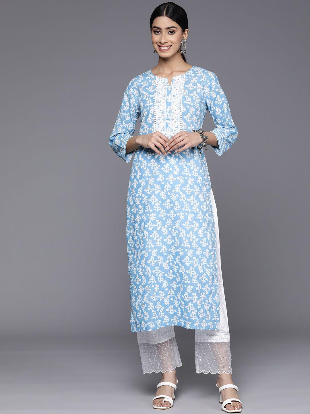 varanga dyed thread work cotton kurta