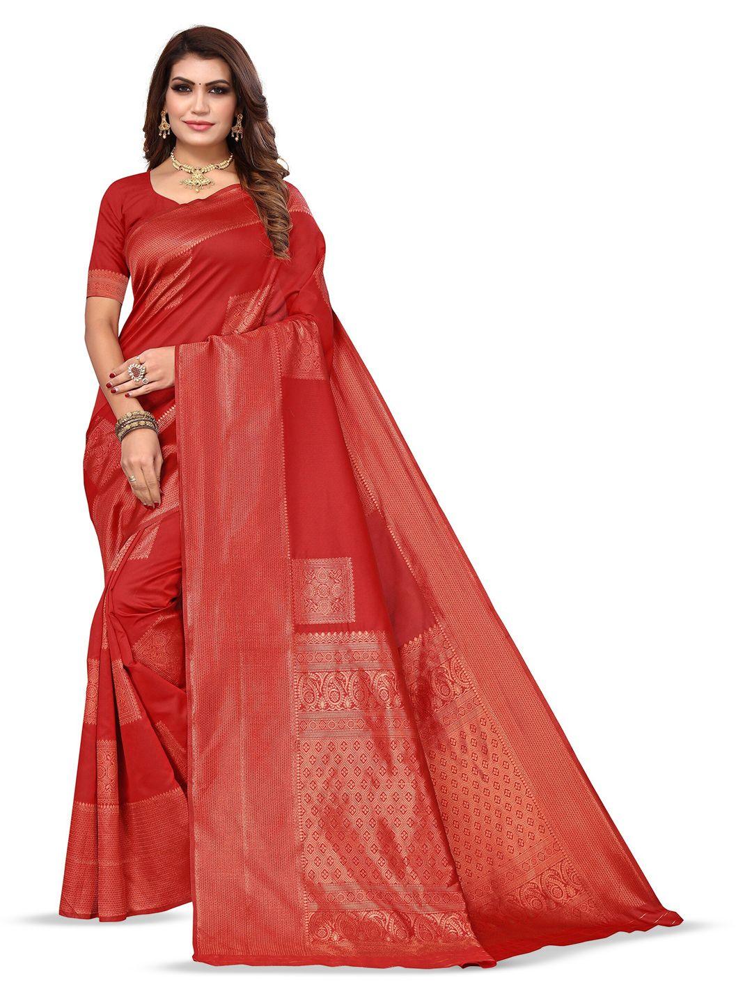 varanga ethnic motif woven design zari art silk banarasi saree