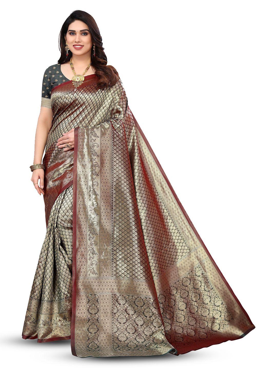 varanga ethnic motifs woven design zari banarasi saree