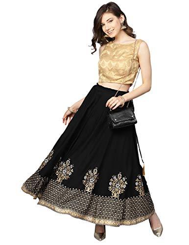 varanga rayon full skirt (vars219548_black_26)