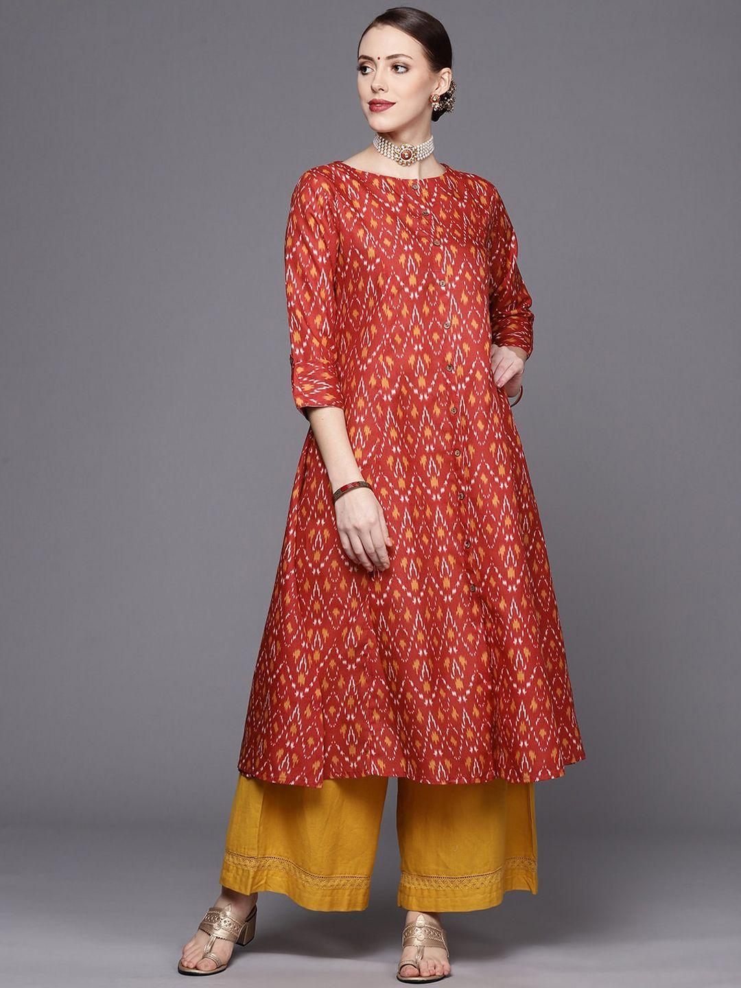 varanga women ethnic motifs printed indie prints kurta