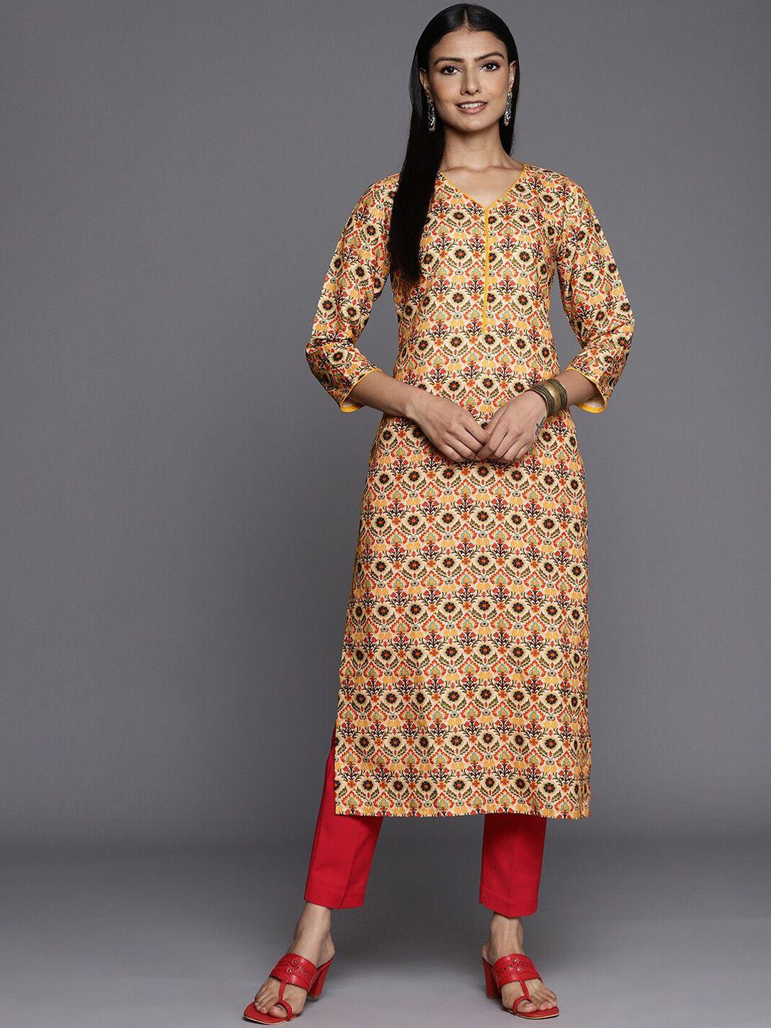 varanga women ethnic motifs printed indie prints kurta