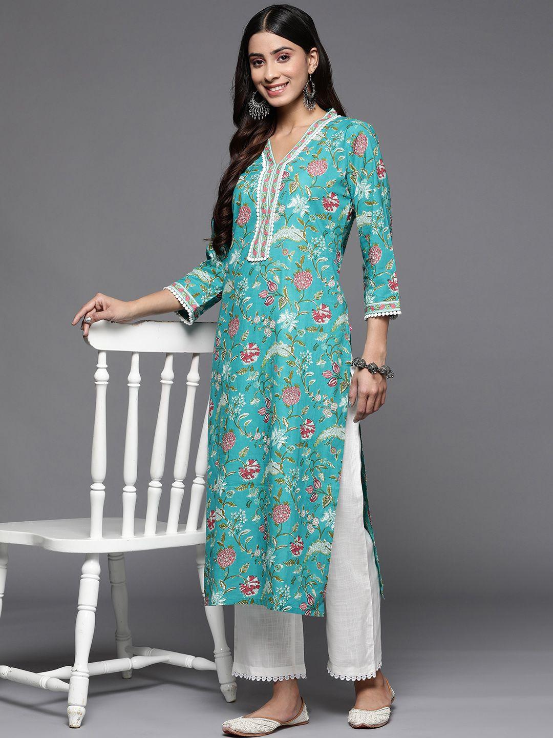 varanga women ethnic motifs printed kurta