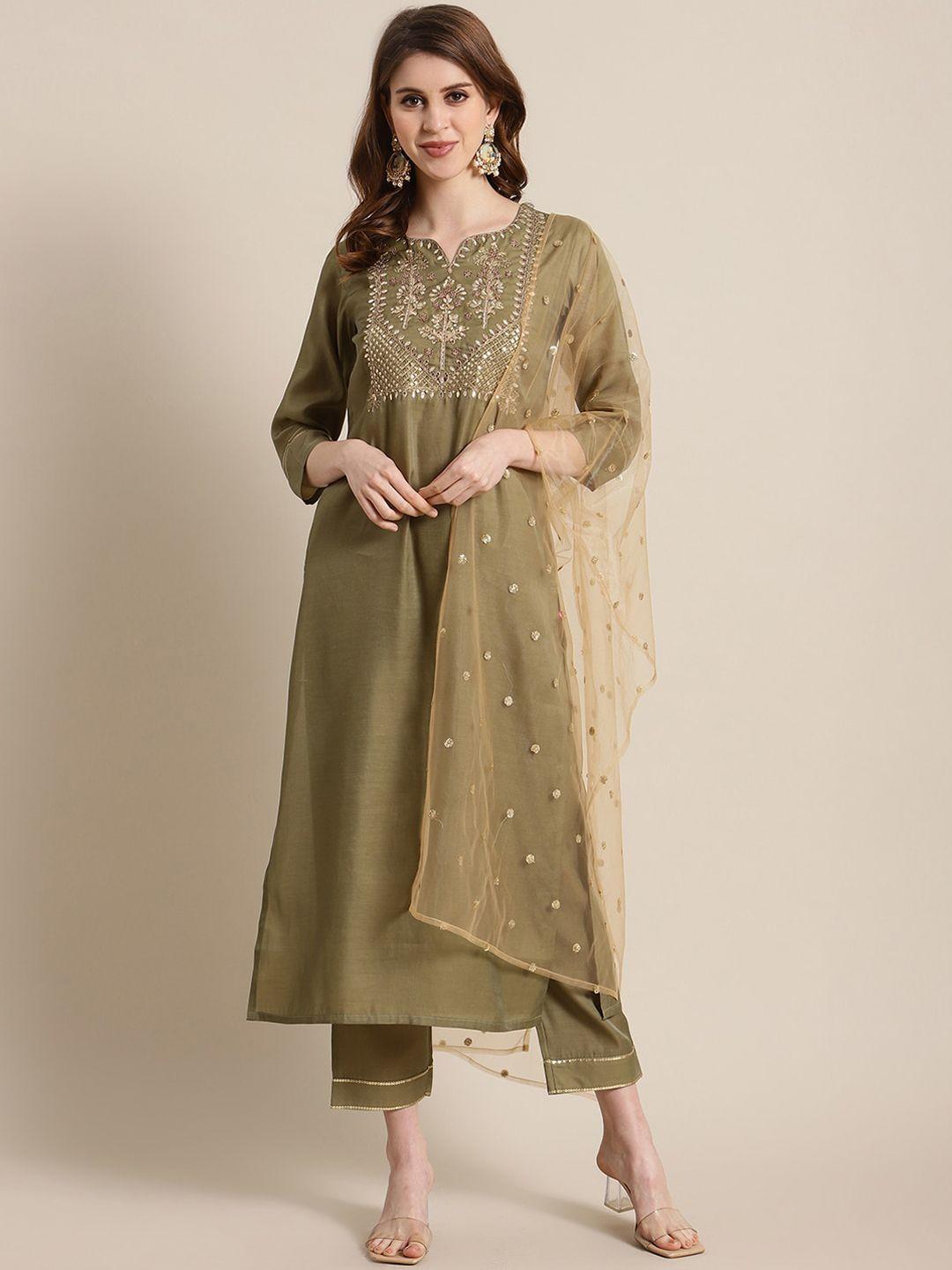 varanga women olive green