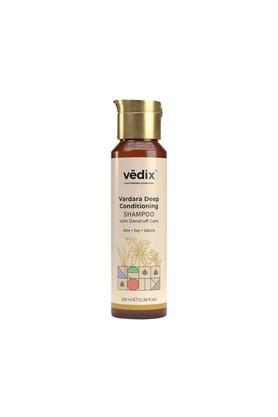 vardara deep conditioning shampoo x dandruff care for dry hair with aloe + soy + datura