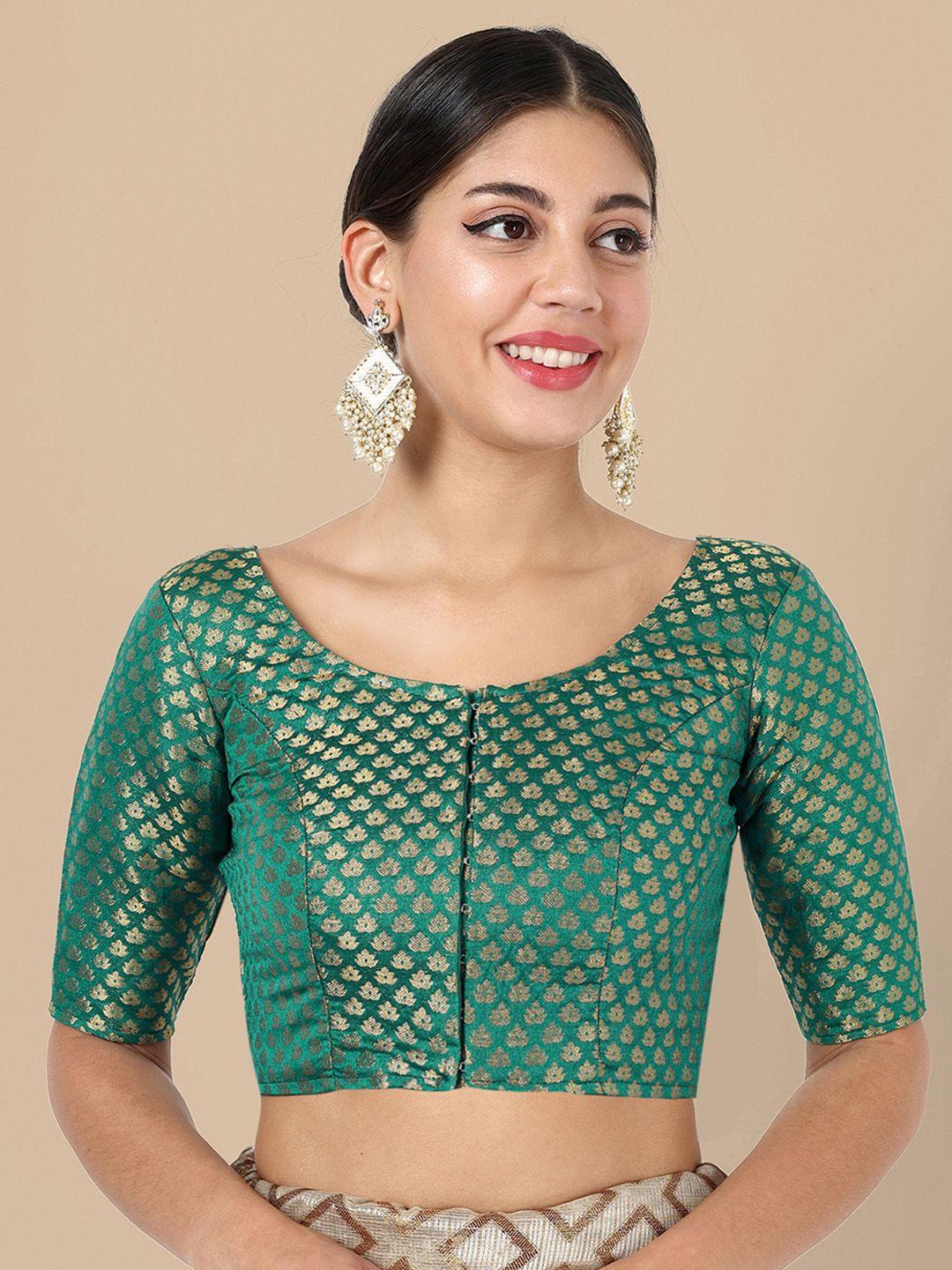 vardha woven design saree blouse