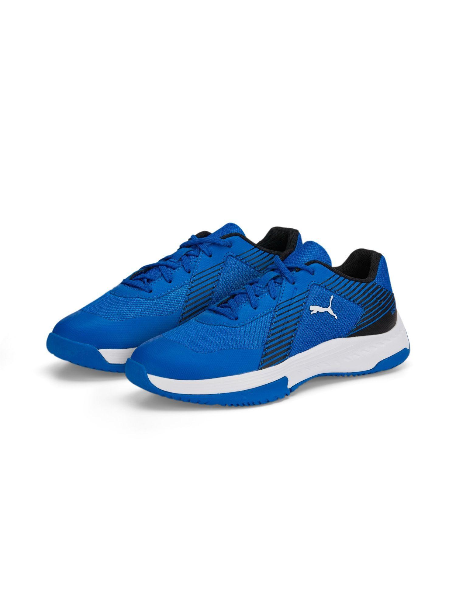 varion jr kids blue indoor sports shoes