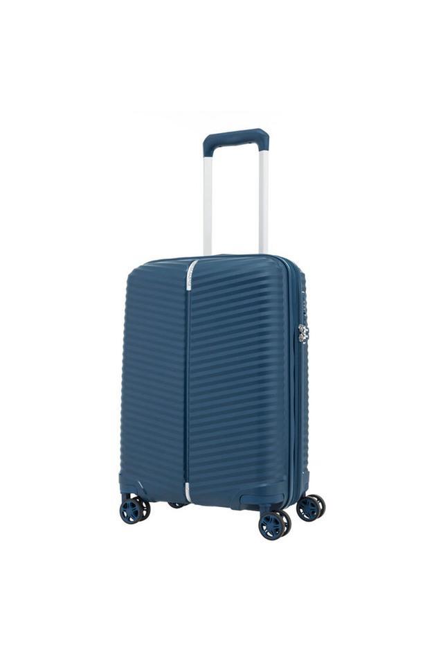 varro polypropylene 8 wheels tsa hard trolley