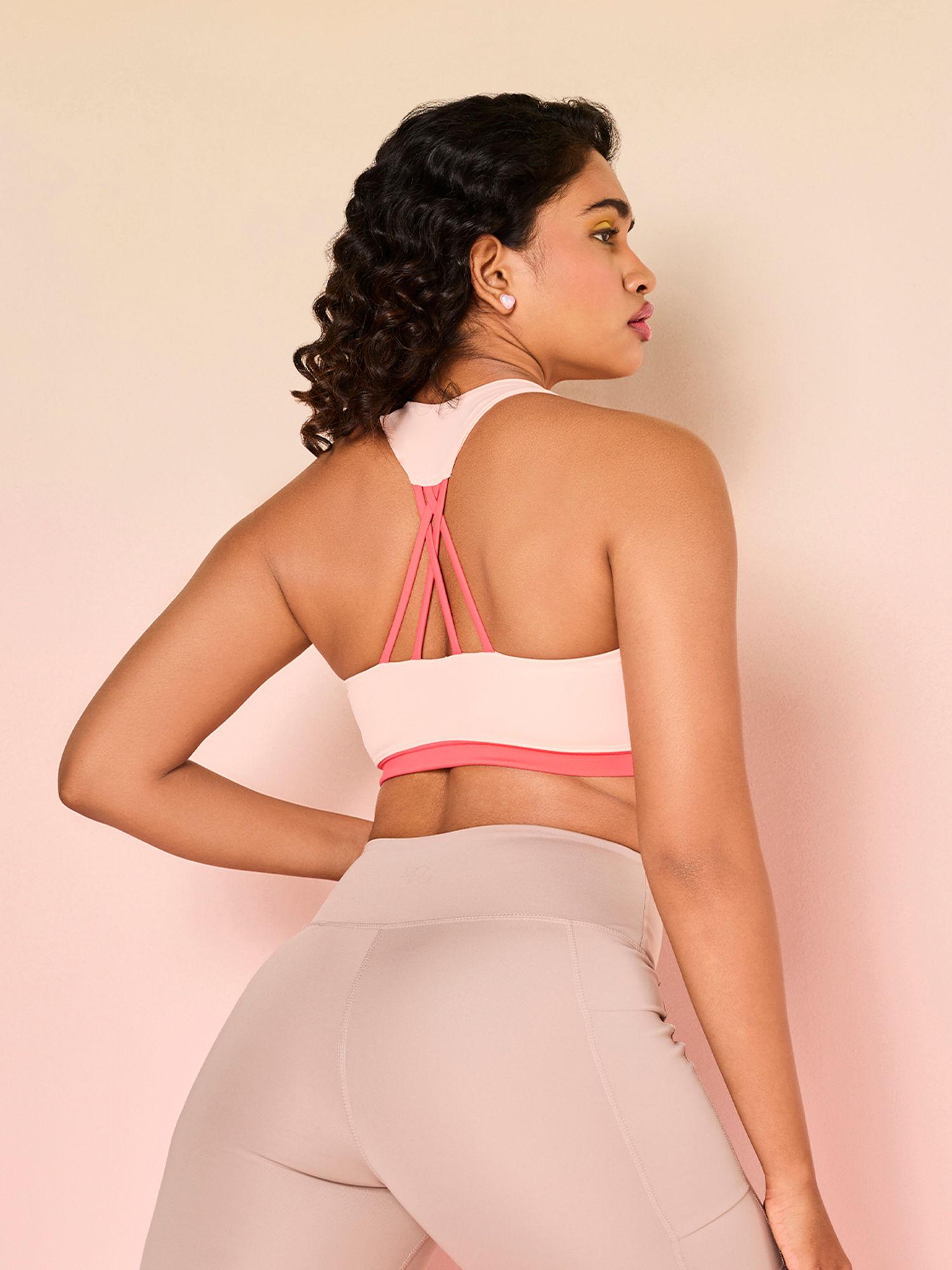 varsity edit sports bra - p.nude lmb1041