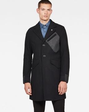 varve trench coat with notched lapel