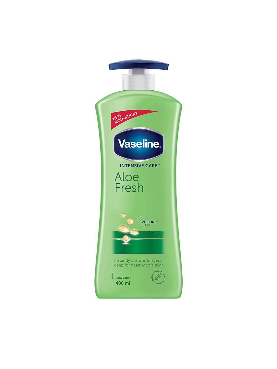 vaseline intensive care aloe fresh body lotion 400 ml