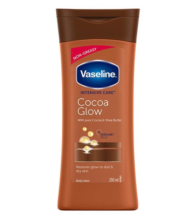 vaseline intensive care cocoa glow body lotion - 200 ml