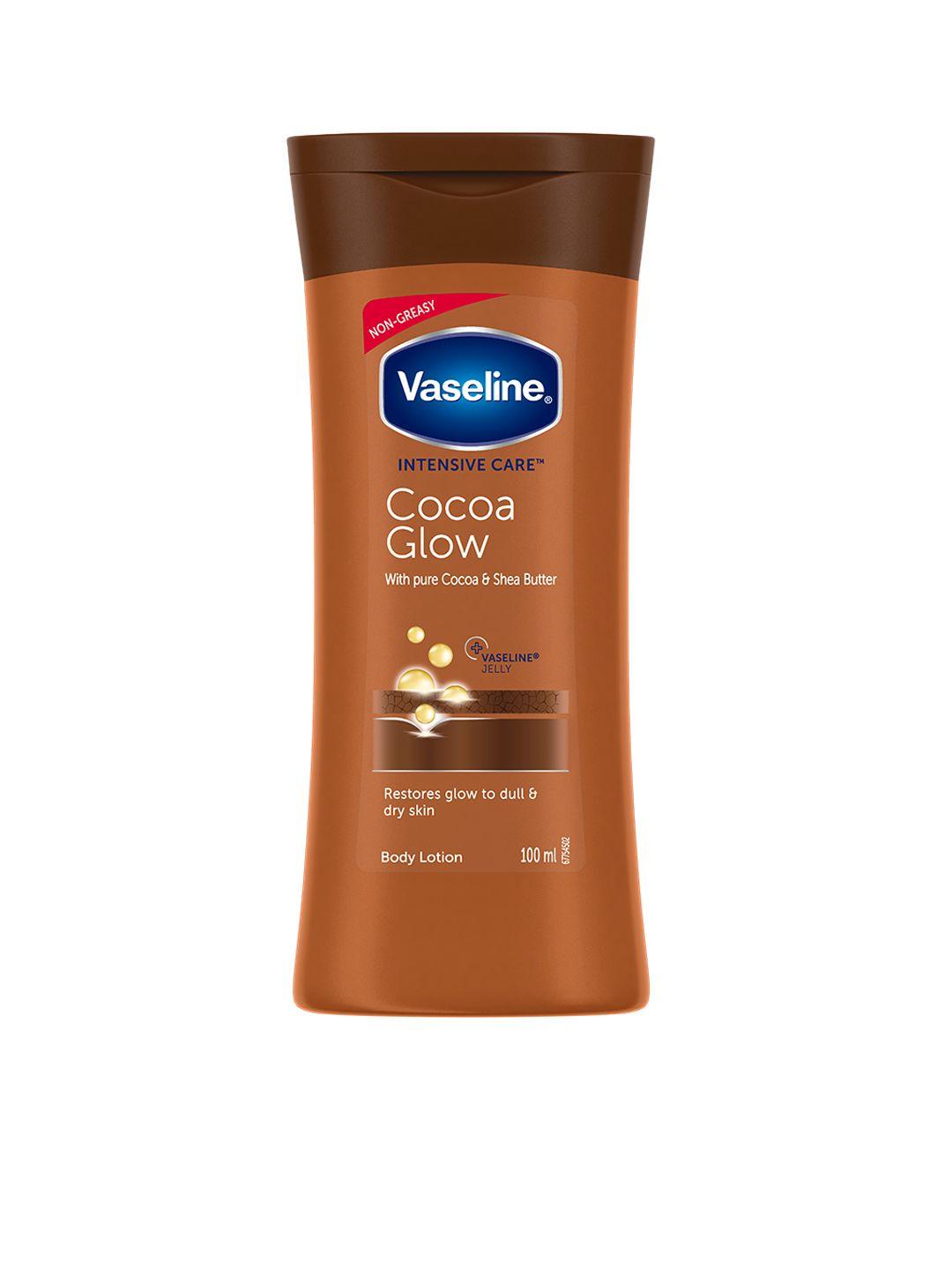 vaseline intensive care cocoa glow body lotion 100 ml