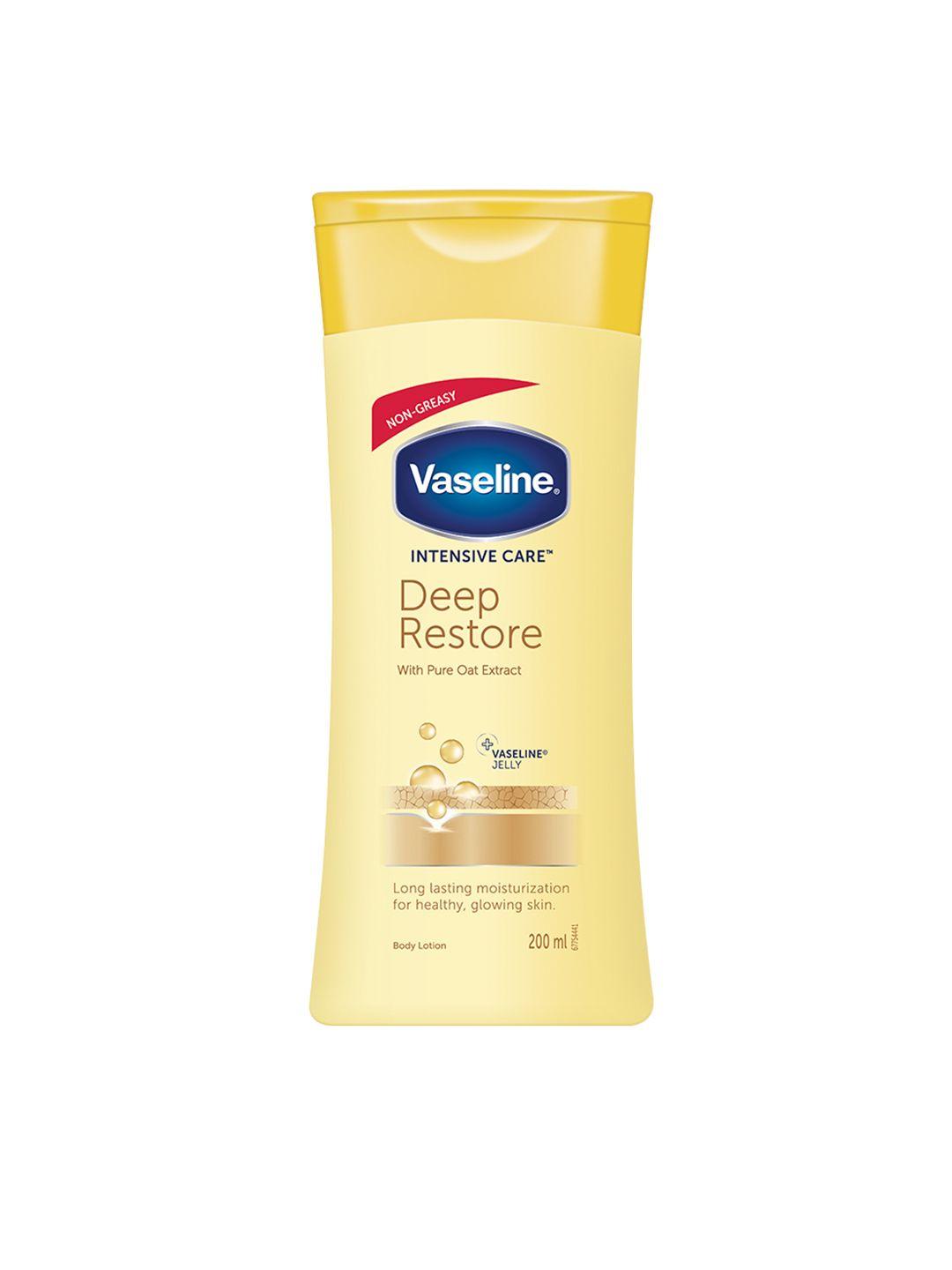 vaseline intensive care deep restore body lotion 200 ml