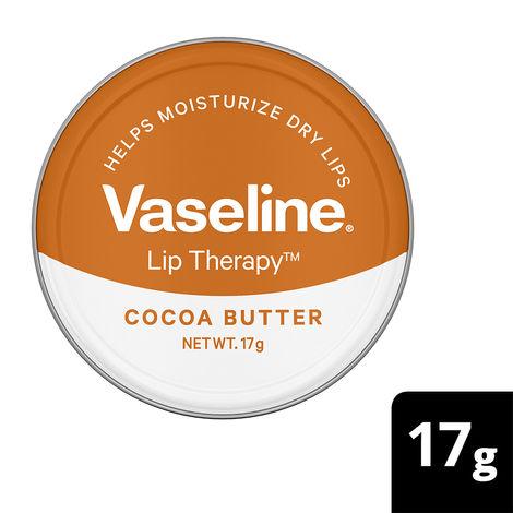 vaseline lip therapy cocoa butter, 17g