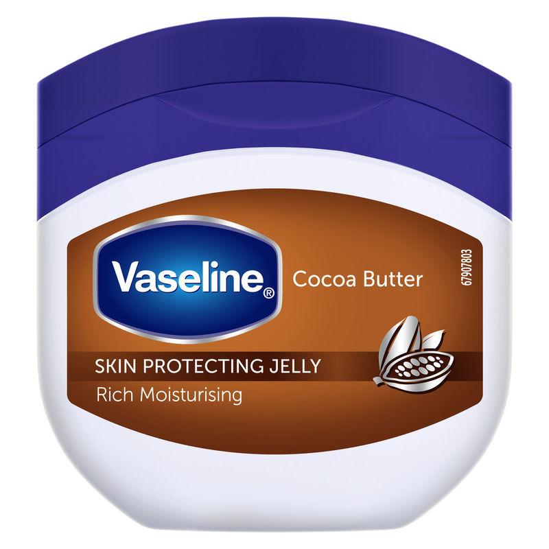 vaseline cocoa butter rich moisturising skin protecting jelly