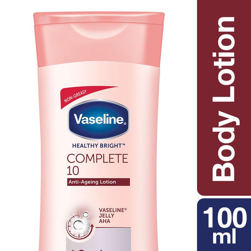 vaseline healthy bright complete 10 body lotion