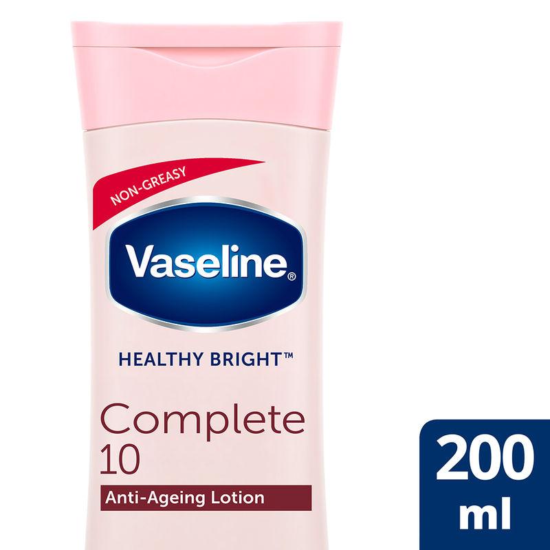 vaseline healthy white complete 10 body lotion