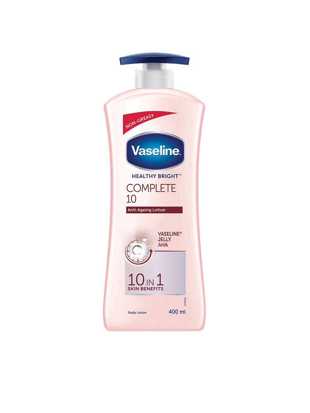 vaseline unisex healthy bright complete 10 anti-ageing body lotion 400 ml