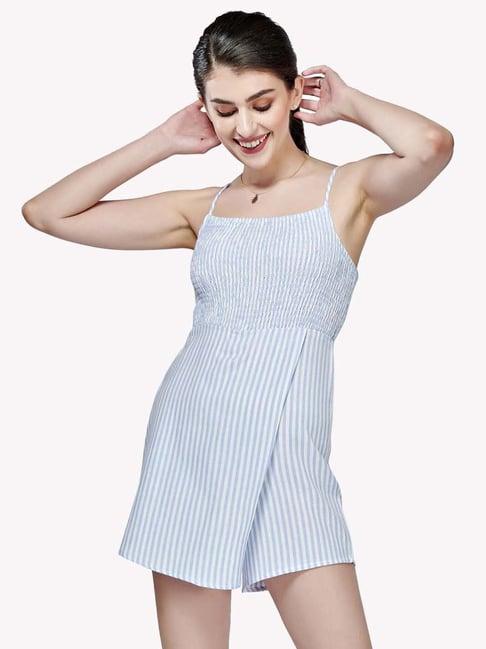 vastrado-blue-&-white-cotton-striped-romper