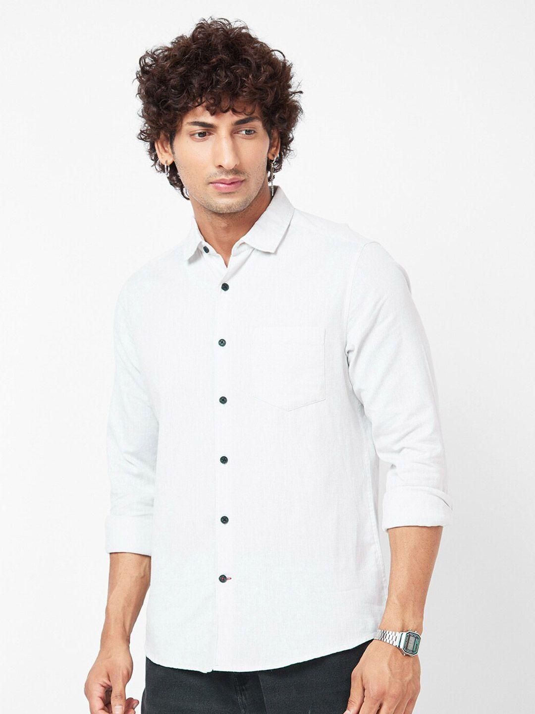 vastrado spread collar cotton casual shirt