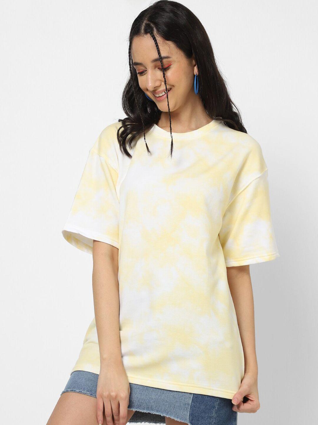 vastrado cotton tye-dye oversized t-shirt