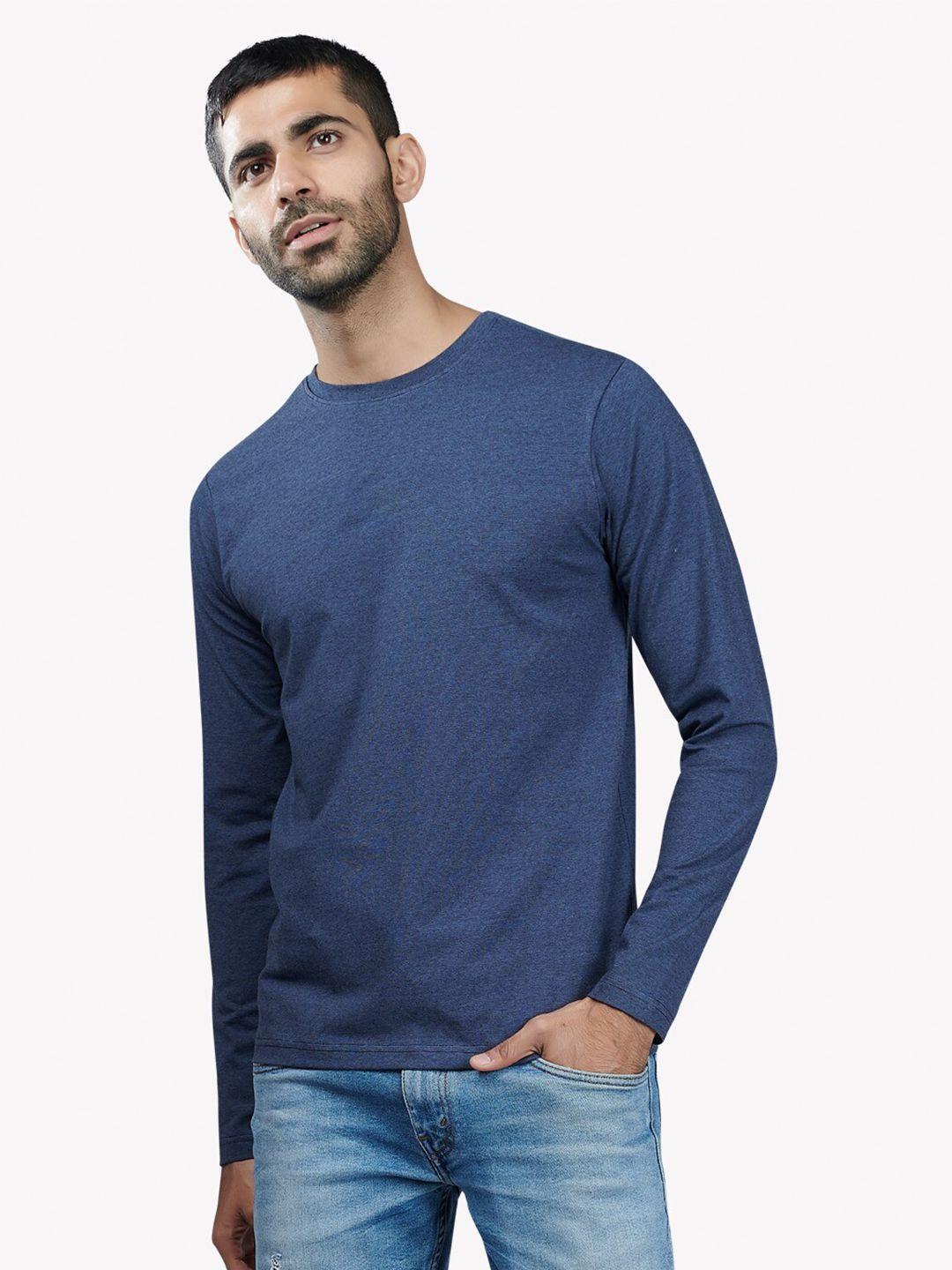 vastrado men blue long sleeves t-shirt