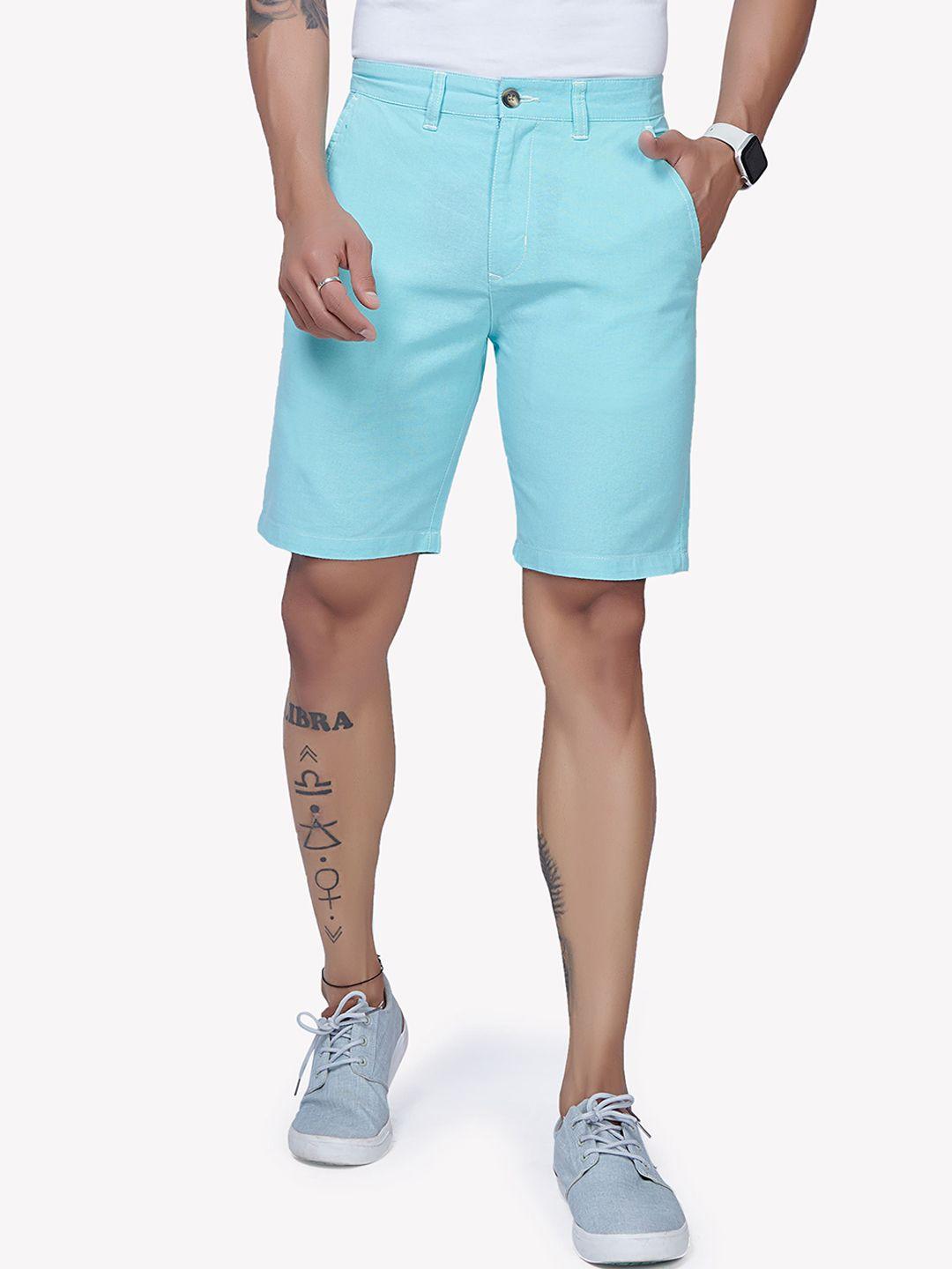 vastrado men mid-rise cotton shorts