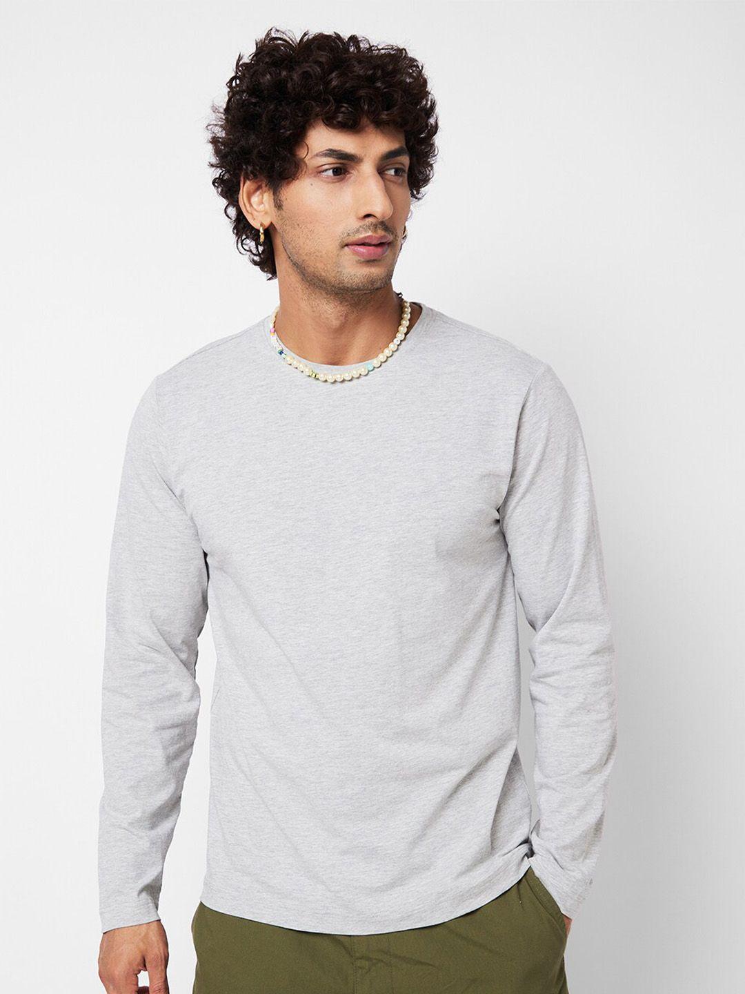 vastrado round neck cotton casual t-shirt