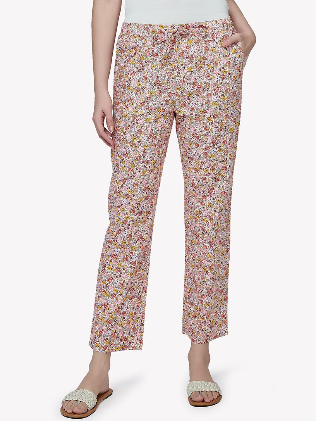 vastrado women multicolured floral print pyjamas