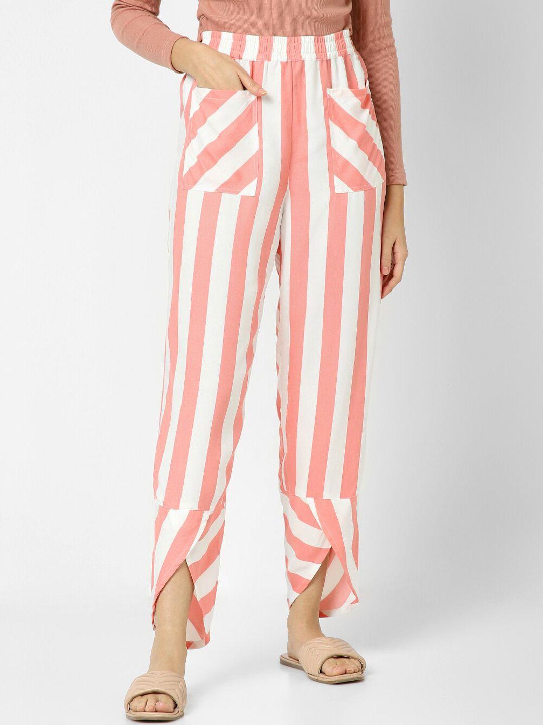 vastrado women striped lounge pants