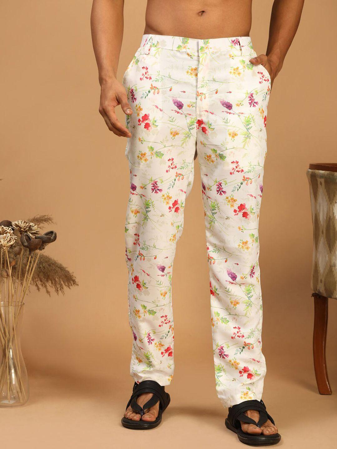 vastramay floral muslin pant style pyjamas