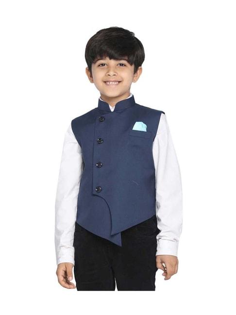 vastramay-kids-navy-nehru-jacket