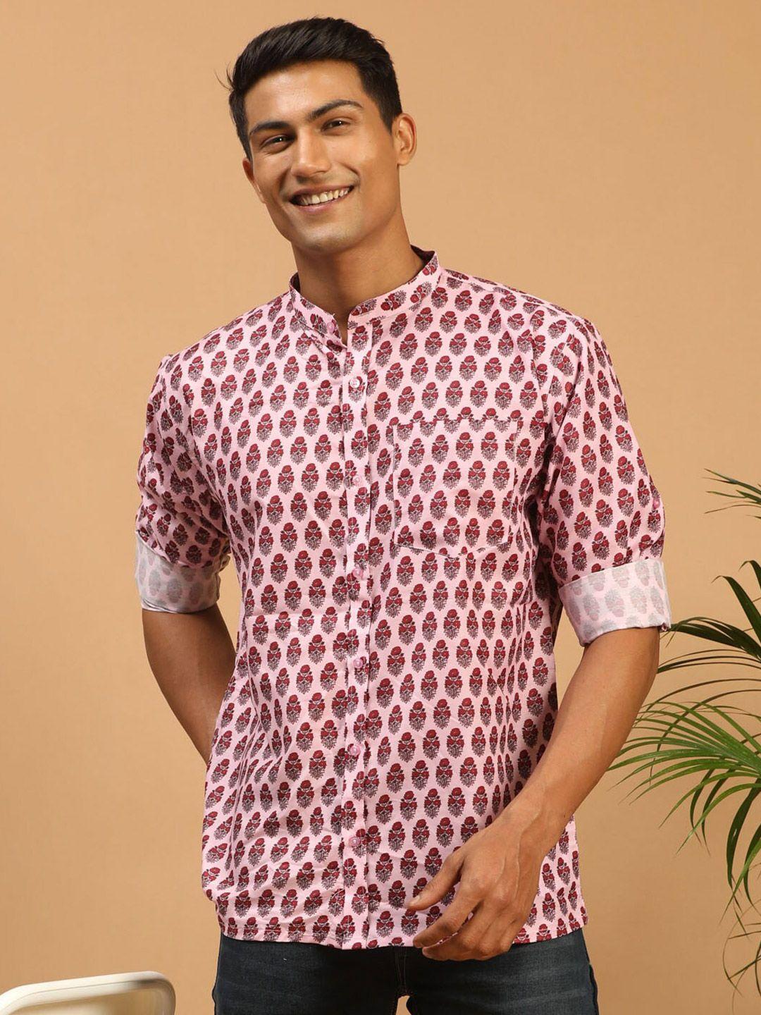 vastramay men premium printed casual shirt