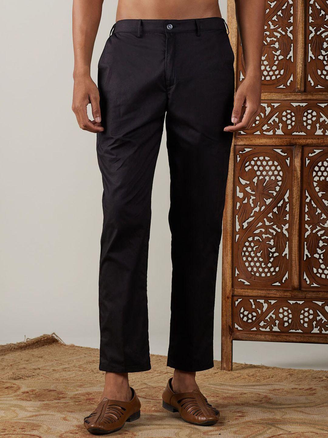 vastramay pant style mid-rise cotton pyjama