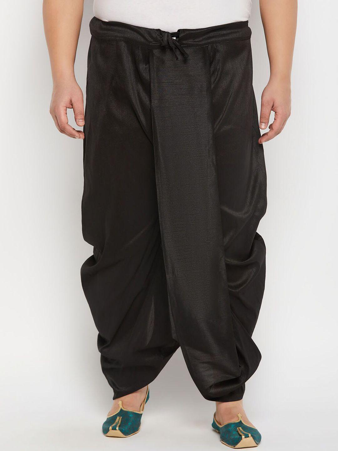 vastramay plus men relaxed-fit dhoti pant