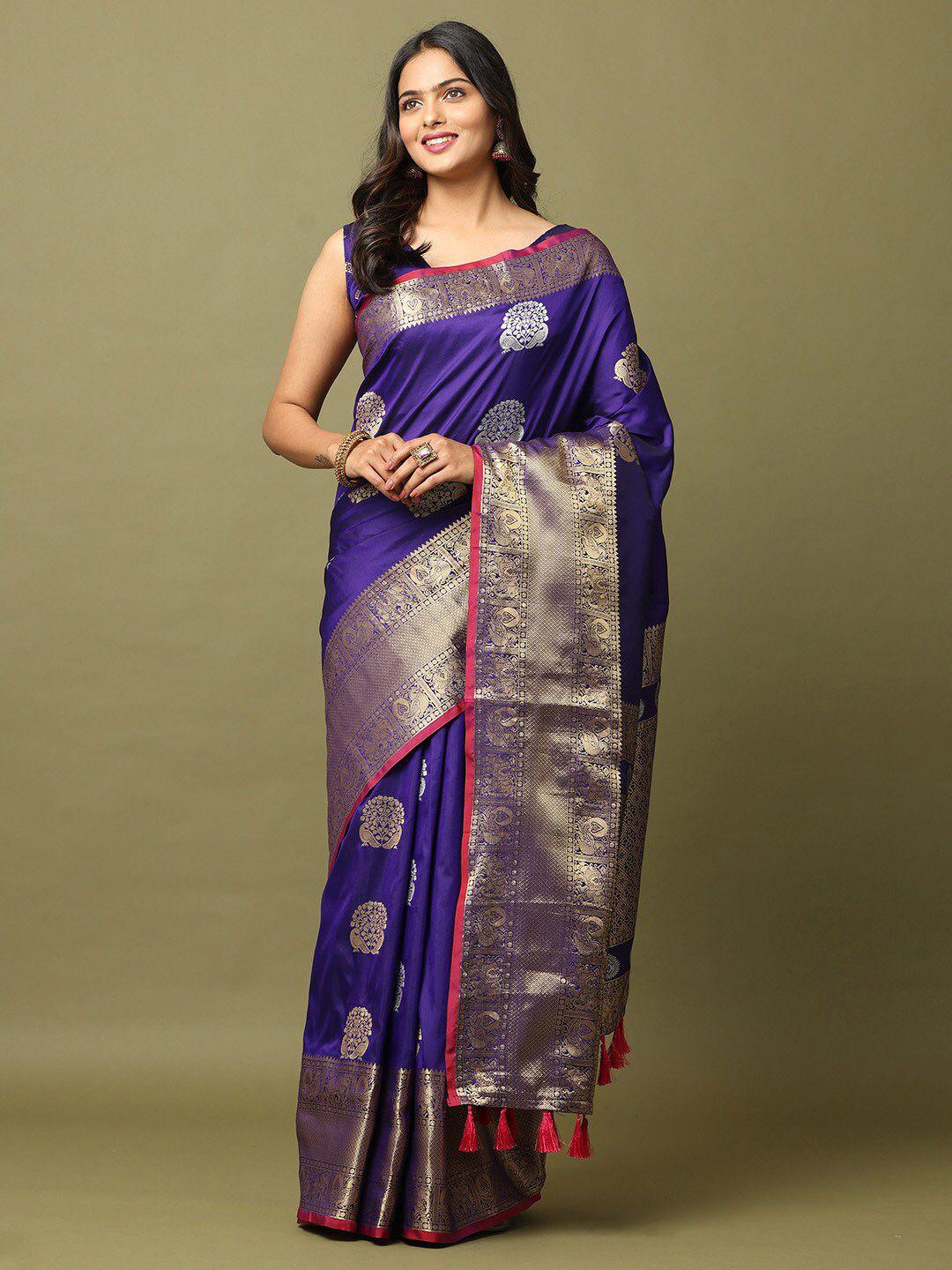 vastranand  woven design zari  banarasi saree