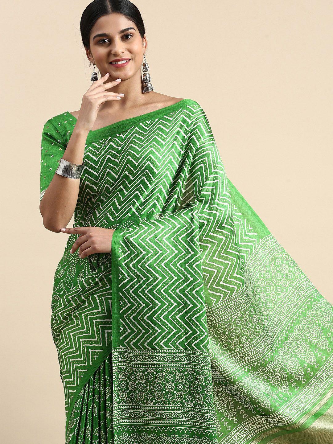 vastranand bandhani saree